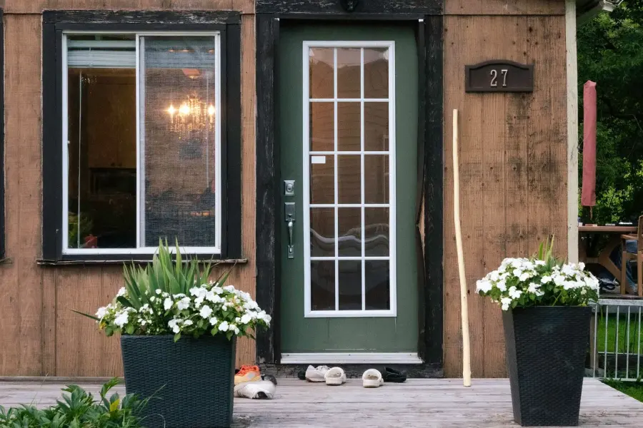 Front door and window of a rented house – residential locksmith Lancing help for tenants from Locksmith Lancing
